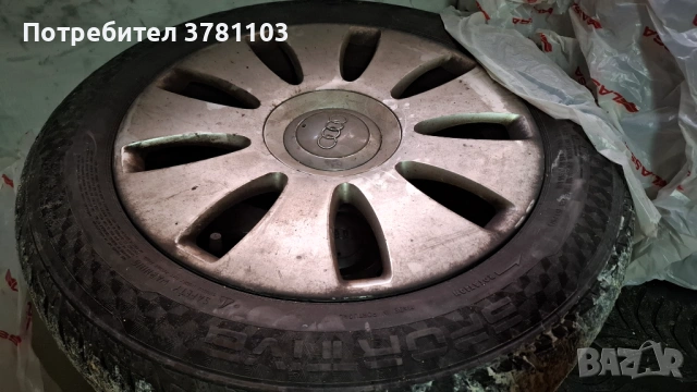 Джанти с гуми 5х112 16 Ауди, снимка 3 - Гуми и джанти - 54304626