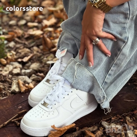 Дамски бели маратонки Nike код VR29u, снимка 2 - Маратонки - 52035262