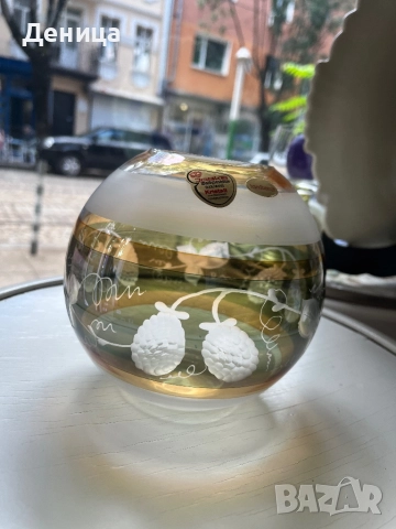 Кристална ваза на Joska Ръчна гравюра и налични етикети , снимка 2 - Вази - 51638133