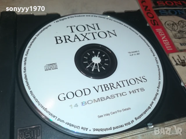 TONI BRAXTON CD 1908251801, снимка 6 - CD дискове - 51420783