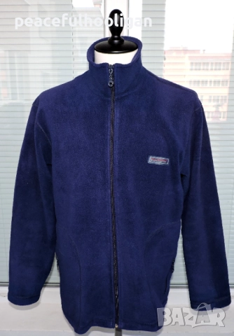 Polo Ralph Lauren Sport Mens Full Zip  Polar Fleece Jacket Ink Blue Size L /XL 