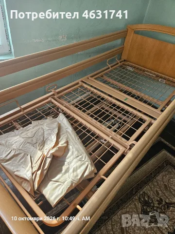 механично болнично легло , снимка 3 - Антидекубитални дюшеци - 56438514