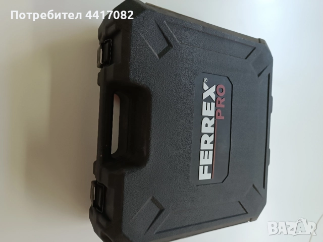 FERREX безчетков ъглошлайф, снимка 2 - Други инструменти - 52143793