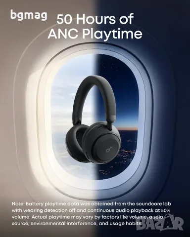 Anker Soundcore Space 2 безжични Bluetooth слушалки, Hi-Res Wireless Audio LDAC, снимка 5 - Bluetooth слушалки - 56061951