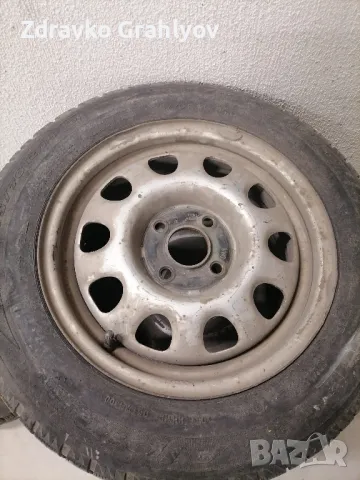 Продавам 6 бр гуми с джанти 175х75х14, снимка 2 - Гуми и джанти - 48758877