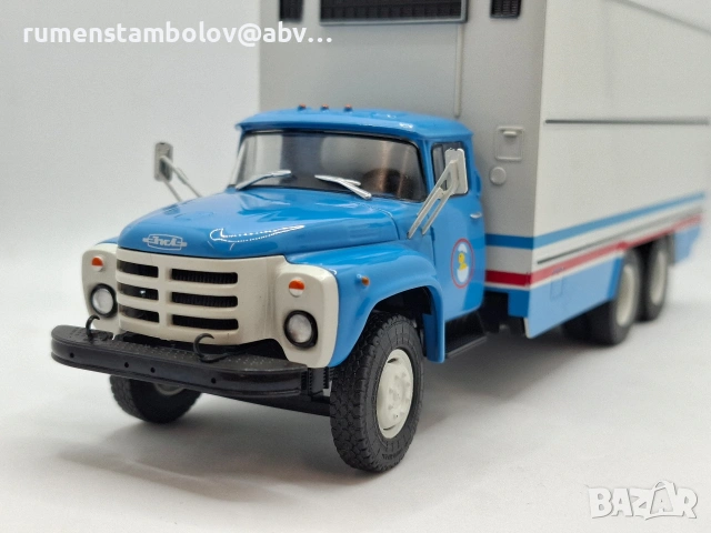 ЗиЛ 133 ГЯ - хладилен (МОд.5702), 1:43 Легендарни Грузовики, снимка 2 - Колекции - 54120820