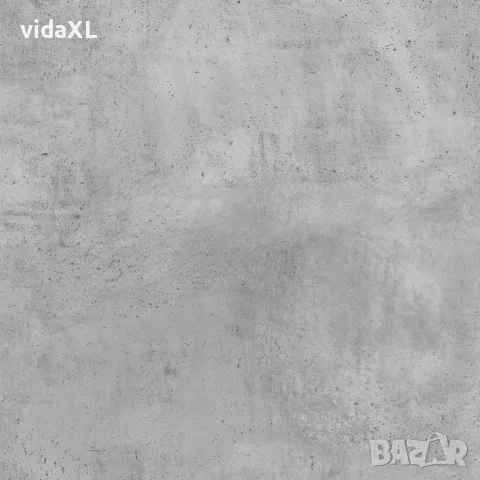 vidaXL Тесен шкаф за съхранение бетонно сив 48x13x68см инженерно дърво, снимка 9 - Шкафове - 56148292