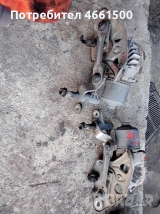  Лостов механизъм чистачки с моторче ляв-десен брой 30лв за Пежо 407 2000 HDi 136к.с 2004г  