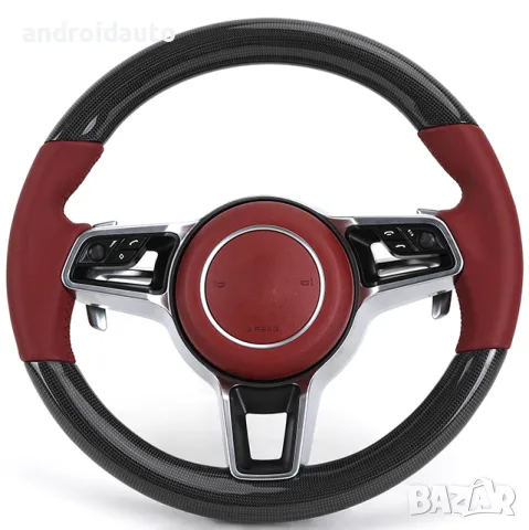 Porsche Custom Спортен Волан – Персонализиран Дизайн!, снимка 9 - Аксесоари и консумативи - 49027236