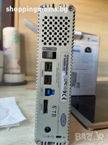 Външен твърд диск LaCie d2 Quadra USB 3.0 5TB, снимка 5 - Външни хард дискове - 55754603