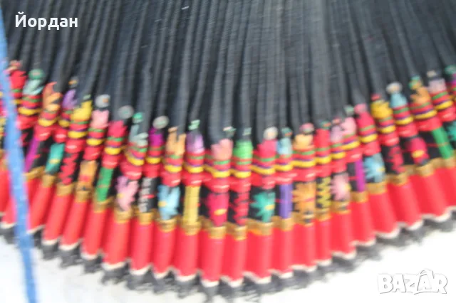 Детска вълнена престилка/пищимал за народна носия, снимка 4 - Антикварни и старинни предмети - 50130872