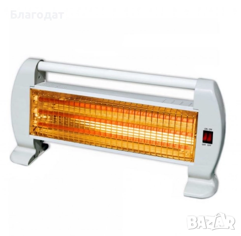 Кварцова отоплителна печка Rosberg – избор между 1000W и 1200W, снимка 4 - Отоплителни печки - 52883716