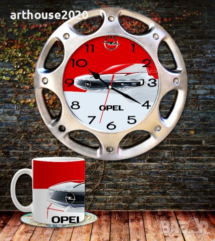 Стенни часовници-автомобилна джанта+чаша, снимка 5 - Стенни часовници - 42918968