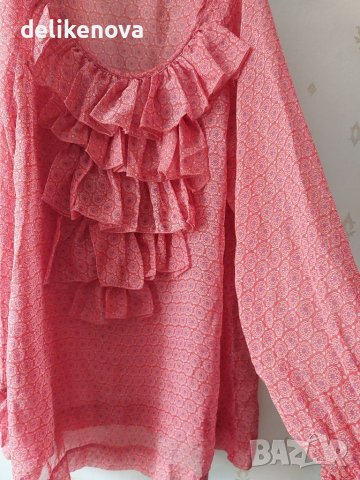 Line of Oslo. Size M-L 100% Коприна, снимка 1