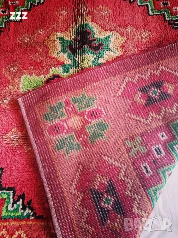 Вълнен дебел китеник, снимка 2 - Покривки за легло - 55776705