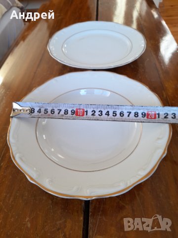 Стара порцеланова чиния,чинии #16, снимка 3 - Антикварни и старинни предмети - 35271206