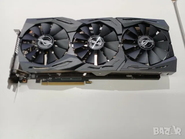 ASUS ROG Strix RX 580 OC 8GB GDDR5, 3 вентилатора, 12 м. гаранция