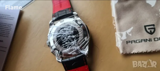 Мъжки спортен Хронограф часовник хронометър  водоустойчив Pagani casio seiko timex vostok , снимка 4 - Мъжки - 48967271