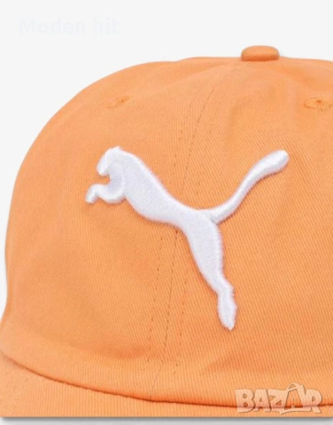 Оригинал! PUMA Essentials Cat Logo Cap Orange унисекс шапка с козирка, снимка 2 - Шапки - 54325384