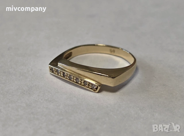 Златен пръстен 2.18гр., снимка 4 - Пръстени - 54328982