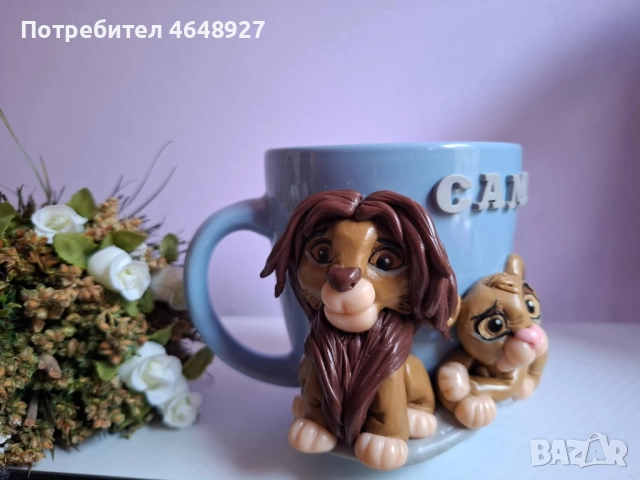 Ръчно изработени чаши и купички с полимерна глина!, снимка 2 - Други - 52823187