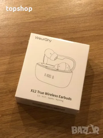 Безжични слушалки Bluetooth 5.3, 4 ENC шумопотискащи микрофона, 50 часа, LED дисплей, снимка 2 - Безжични слушалки - 50355205