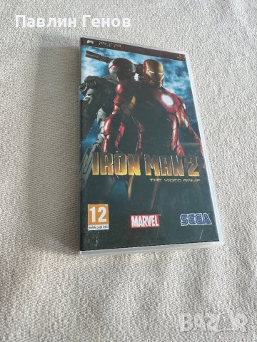 Оригинална Игра за PSP Iron Man 2 , (Sony PSP), снимка 3 - Игри за PlayStation - 44366272