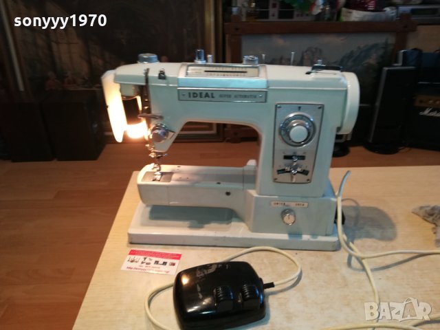 IDEAL-GERMANY-ШЕВНА МАШИНА-ВНОС ГЕРМАНИЯ 3001221724, снимка 9 - Шевни машини - 35611708