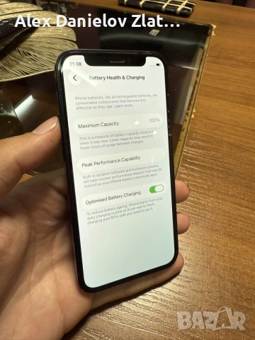 Iphone 12 Mini 128GB 100% Батерия Отключен, снимка 5 - Apple iPhone - 55738960