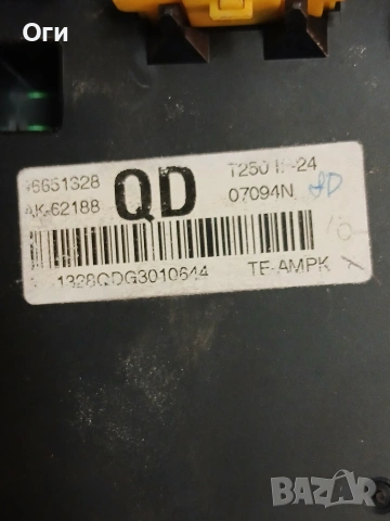 бушонно табло за Шевролет Авео 1.2 96651328 / АК 62188, снимка 2 - Части - 54008174
