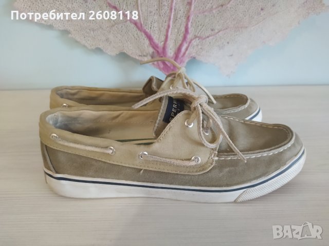 Sperry Top-Sider яхтени дамски обувки – каки, меки удобни, снимка 2 - Други - 29090054