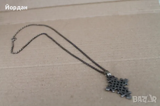 Стар сребърен кръст