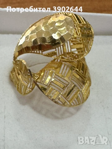 златен дамски пръстен, снимка 1
