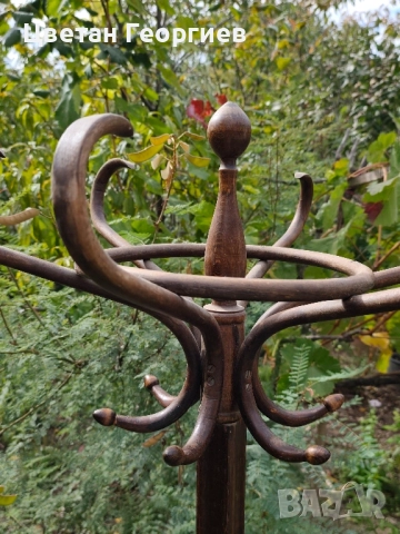 виенска закачалка дървена, снимка 2 - Други - 52027232