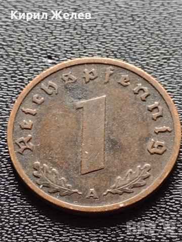 Две монети 1 райхспфенинг 1938г. Трети райх с СХВАСТИКА редки за КОЛЕКЦИЯ 37767, снимка 8 - Нумизматика и бонистика - 40637991