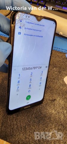 Работещ дисплей и тъч за Nokia 2.3 с пуснато стъкло, снимка 2 - Резервни части за телефони - 38681457