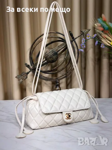 Chanel Chanel Луксозна Дамска Чанта С Капитониран Дизайн И Капак - Различни Цветове Код SEM-757, снимка 15 - Чанти - 56115524