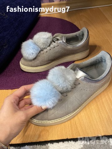 Zara кецове с помпони , снимка 1