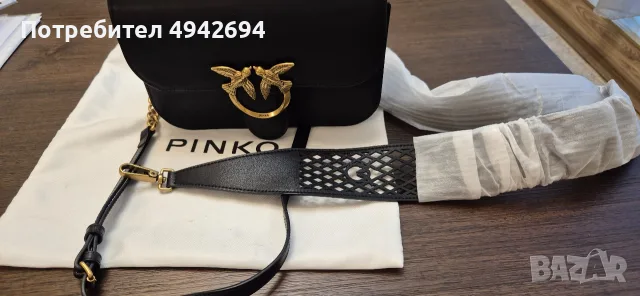 Дамска чанта на Pinko, снимка 2 - Чанти - 56045618