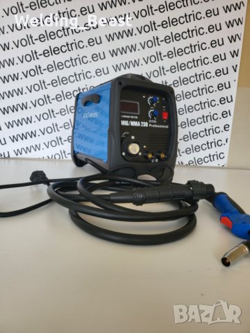 Професионално Телоподаващо-електрожен Volt Electric MIG-MMA 230A