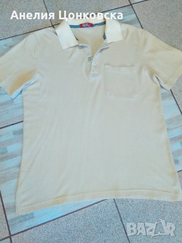 Мъжка лятна блузка с яка и джоб, снимка 2 - Блузи - 29720007