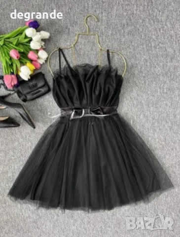 Черна дамска рокля