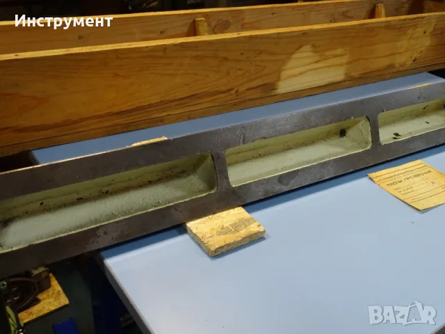 Проверовъчна триъгълна линия ЗИИУ-Благоевград L-1000mm/55°, снимка 6 - Други инструменти - 56129299