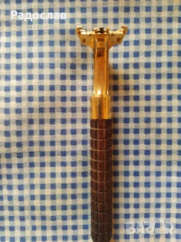 стара позлатена самобръсначка Gillette , снимка 5 - Мъжка козметика - 50146907