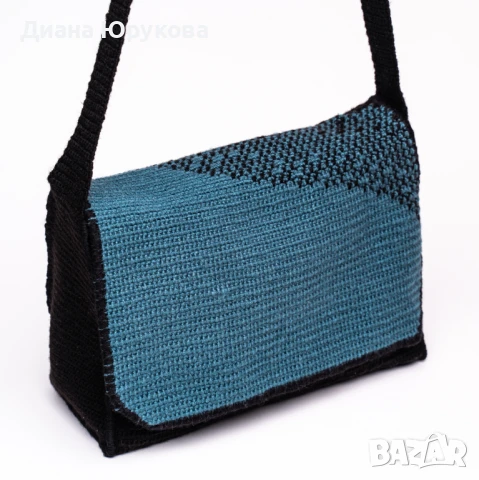 Дамска плетена чанта, снимка 3 - Чанти - 51175722