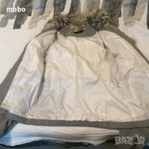 Дамско италианско яке с кожа от заек, размер М,марка Roberta Вlagi , снимка 6 - Якета - 51834076