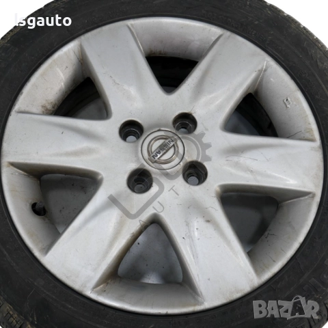 Алуминиеви джанти 4x100 R15 Nissan Micra (K12) 2003-2010 ID: 152393, снимка 5 - Гуми и джанти - 51997523