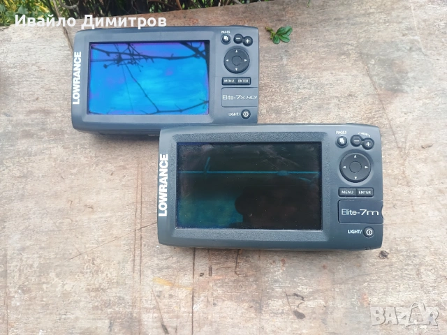  Lowrance  Elite-7x HDI  и  Lowrance Elite-7m сонар, снимка 7 - Екипировка - 54003345