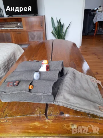 Стара Ваксаджийска чанта, снимка 2 - Други ценни предмети - 47716574