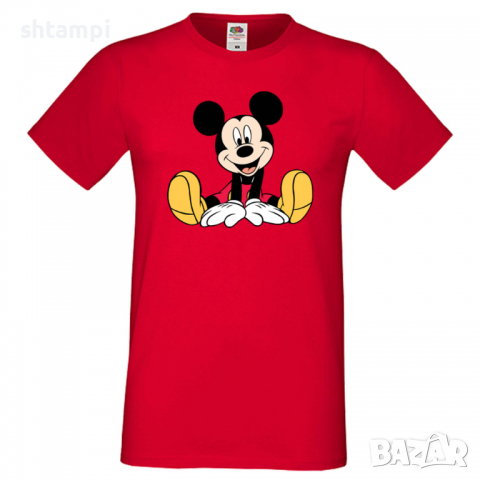 Мъжка тениска Mickey Mouse 11 Подарък,Изненада,Рожден ден, снимка 8 - Тениски - 36576603